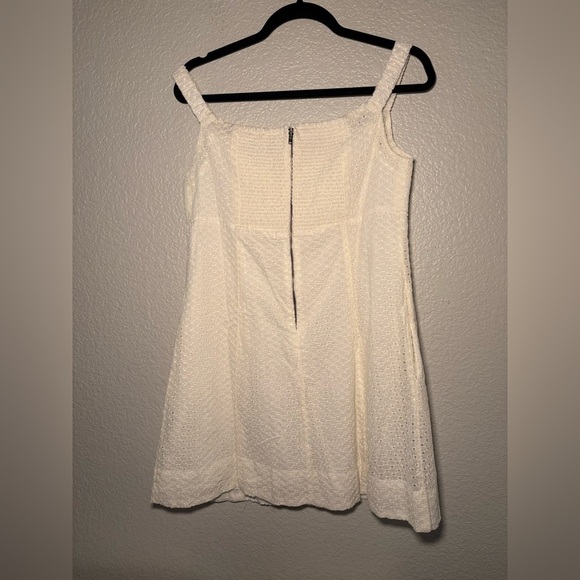 FREE PEOPLE BERRY KISS MINI DRESS IN IVORY Elegant Off-Shoulder Dress - Picture 6 of 12